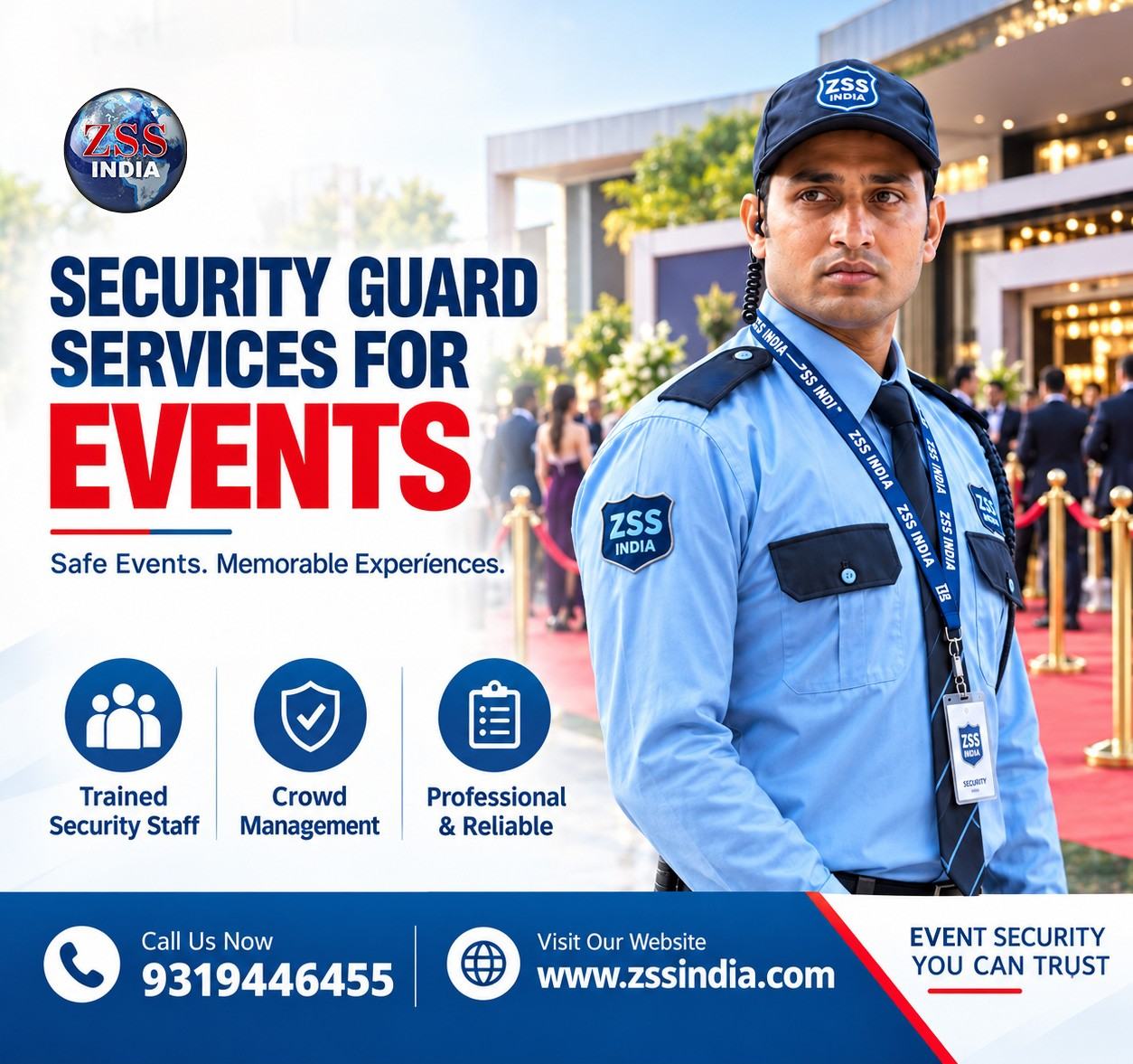 Professional Security Guard Services for Events