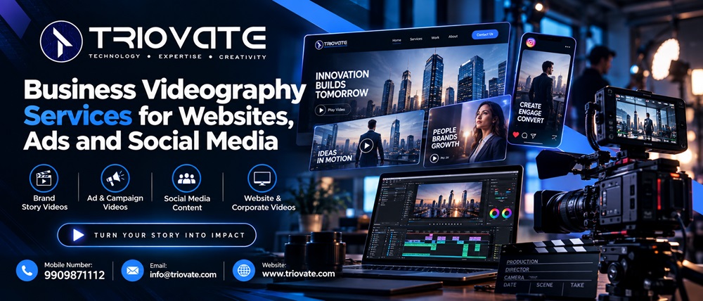 Business Videography Services for Websites, Ads and social media